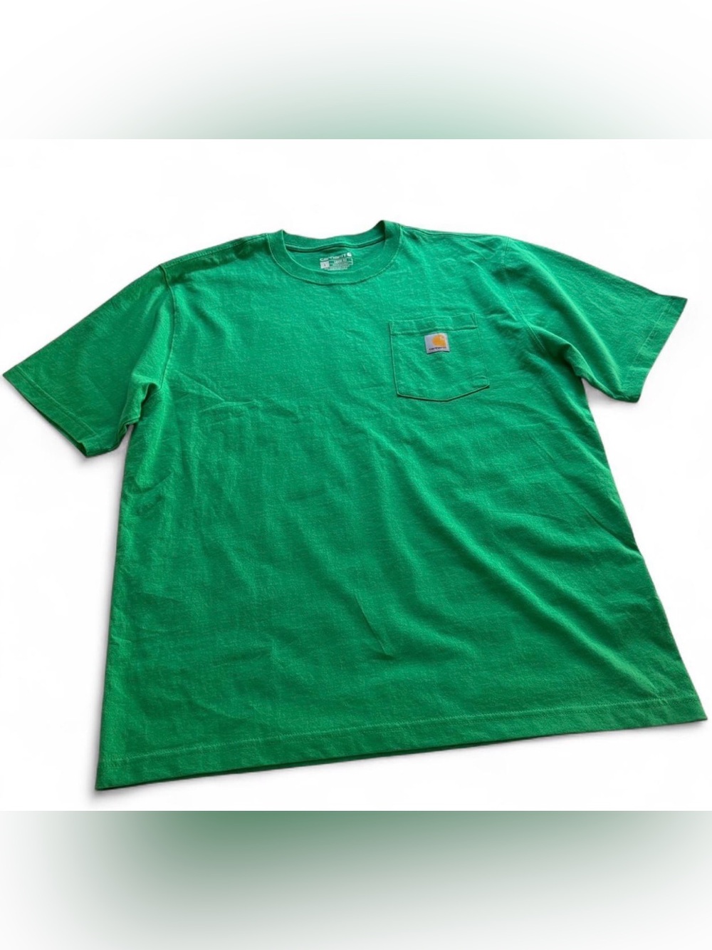 Carhartt Men’s Short-Sleeve Pocket T-Shirt in Green
